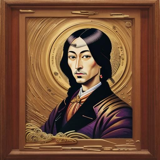 Father Portrait in Tokyo, Mannerist Style