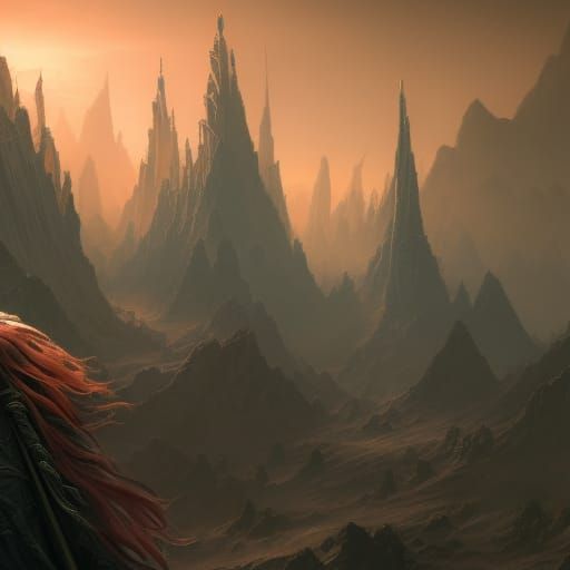 Fantastical Hats in Detailed Matte Painting