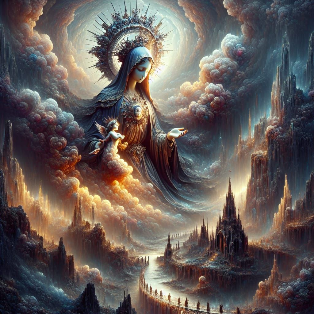 Our Lady of Tears: Fantasy Concept Art