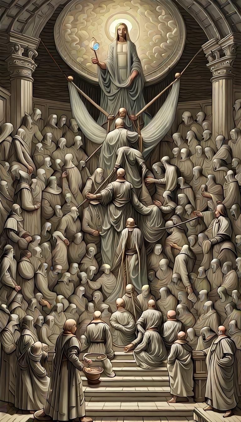 Dystopian Nation Under Biblical Law: A Surreal Vision