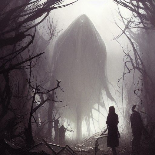 Sinister Eldritch Horror Scene