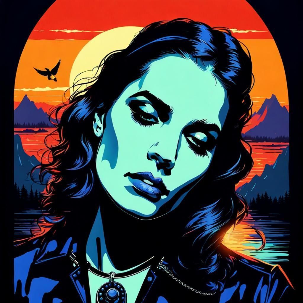 Surreal Rock and Roll Dream: Cinematic Art