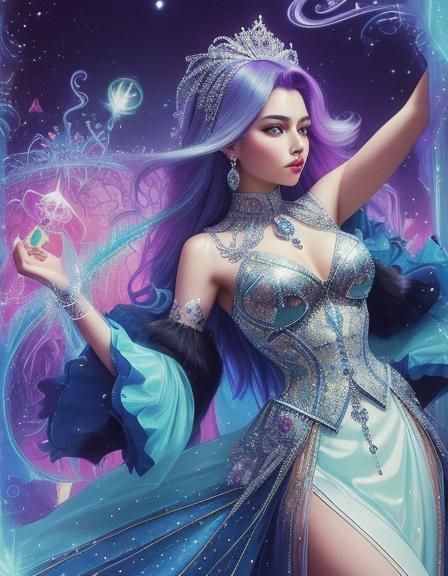 Ringing Bell in Jewel-Tone Utopian Style