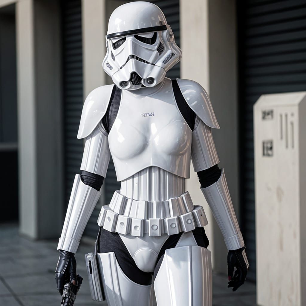 Glamorous Stormtrooper Female Officer