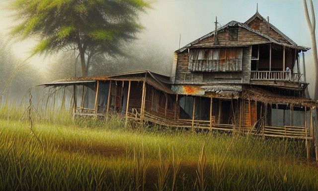 Hyperrealistic Painting of Amity Blight