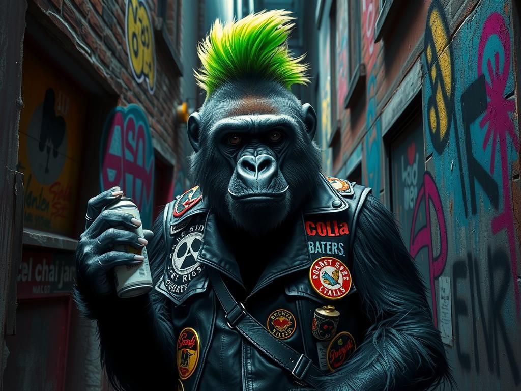 "Punk Gorilla"