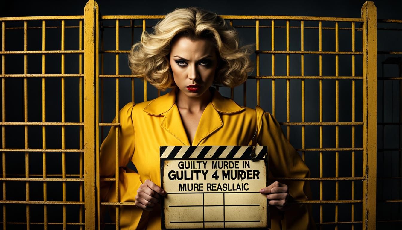 Cinderella Mugshot: Grungy, Realistic Portrait