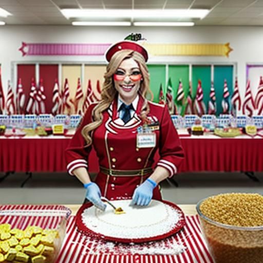 Candy Commander: Hosts a massive candy-making competition, judged by the entire school.