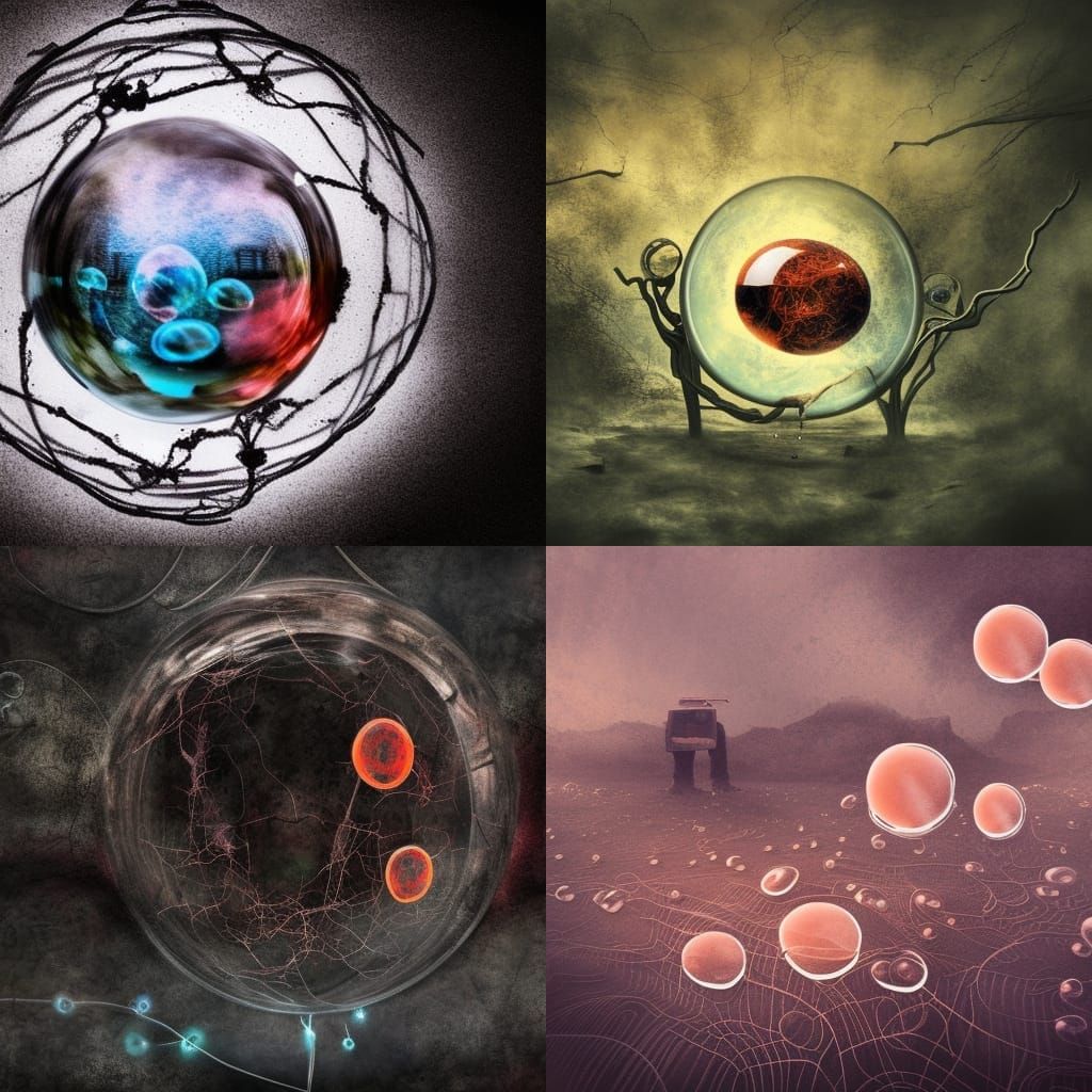 Surreal Apocalypse: Expression of Emotions in Digital Art