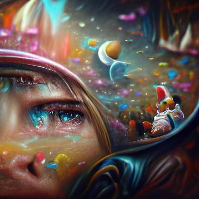 Surreal Wonderland: Space Between Blink and Tear