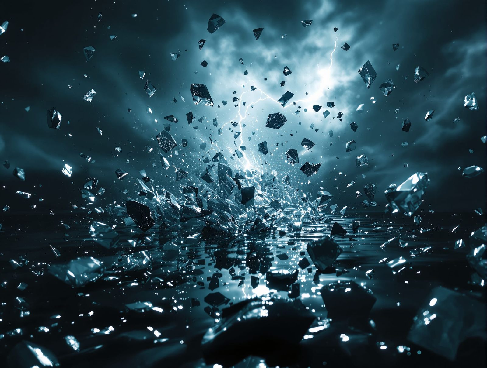 Dissolving Identity in a Shimmering Void