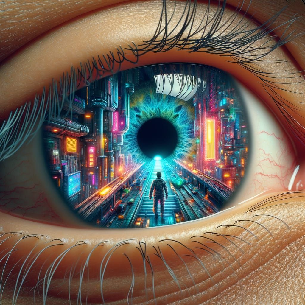 A Glimpse into a Futuristic Digital Realm