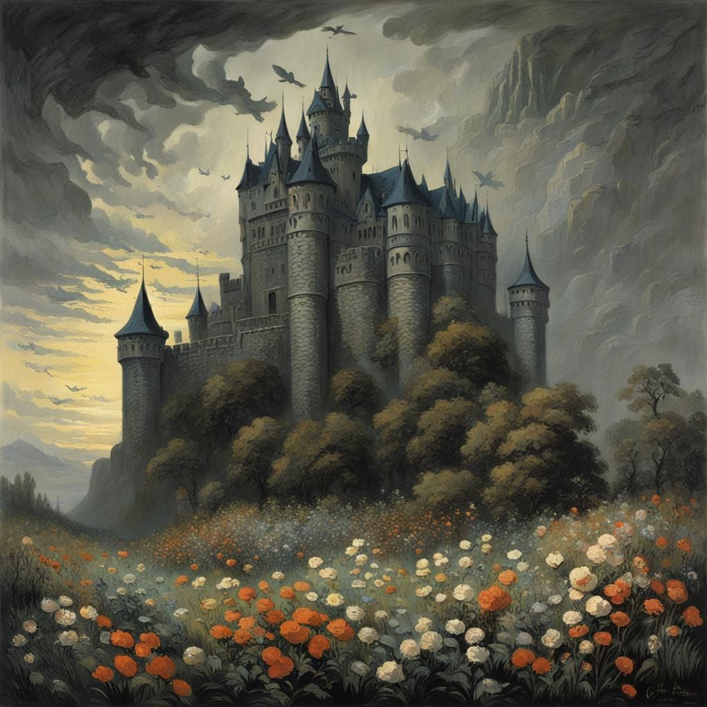 The Castle and the Flowers