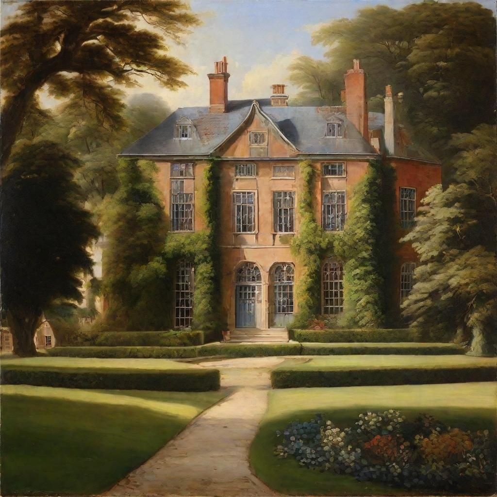 Manor House, 1750, in Landscaped Gardens