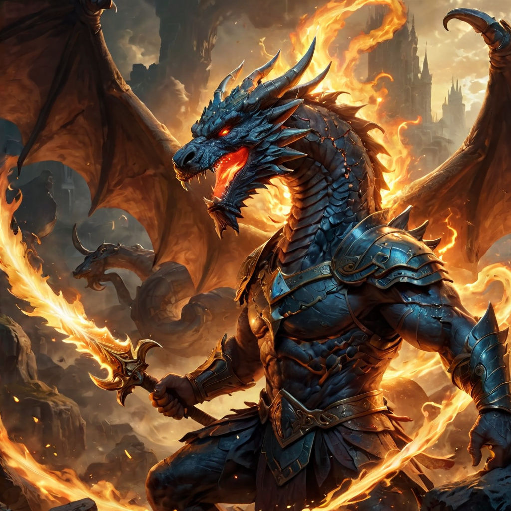 AI Generated Image of Mythology