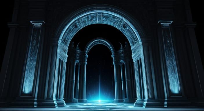 Ominous Celestial Portal of Mystery