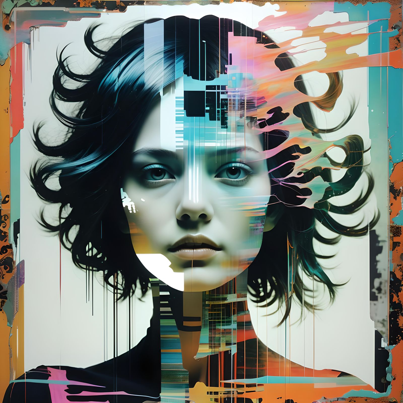 Mod-Fashion Glitch Art