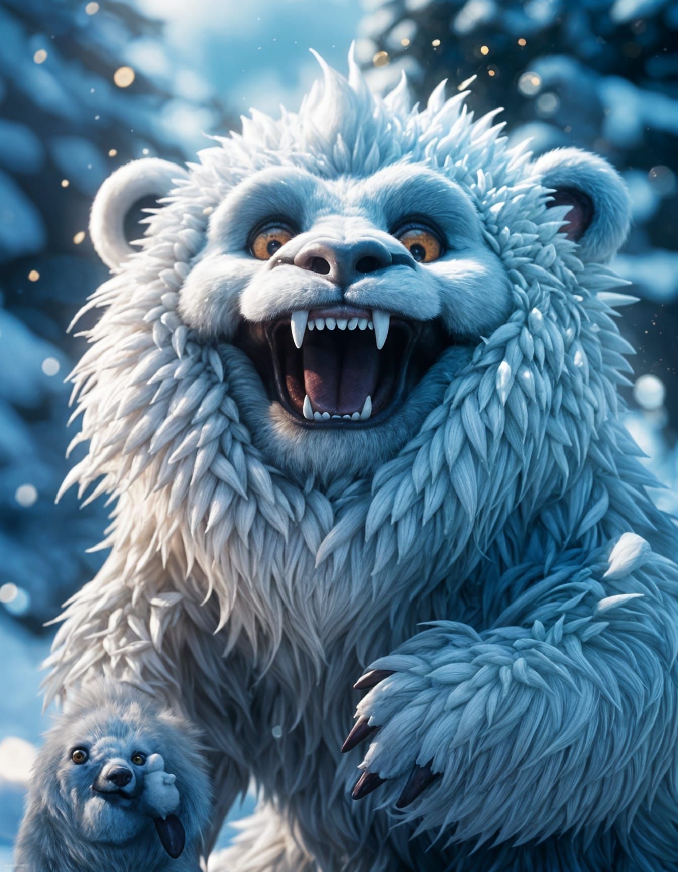 The abominable Teddy Bear !!