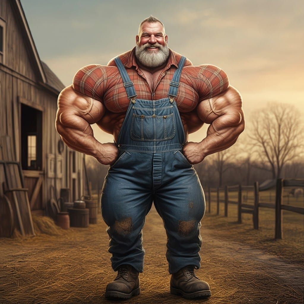 Farmer Greg: The Powerlifting Giant
