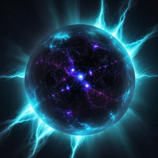 Sea Urchin UFO in Massive Lightning Storm