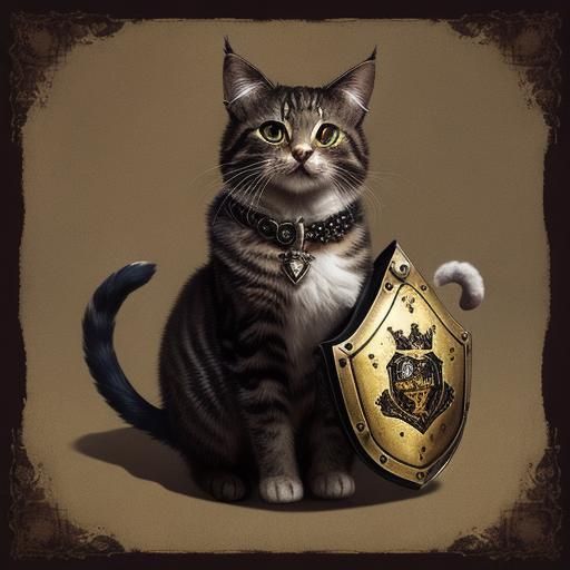 Sir Fuzzy McKittenpurr's Magnificent Shield