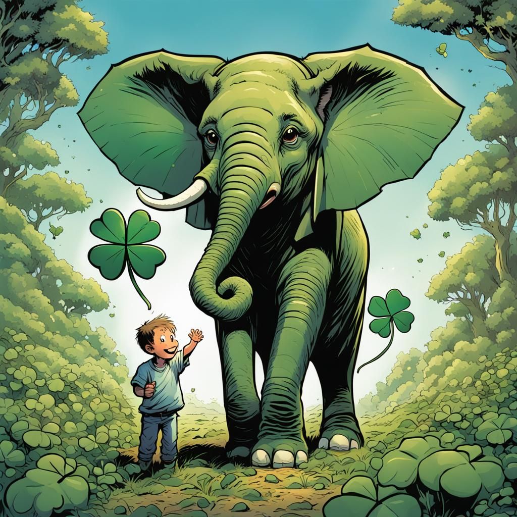Kimber, the Lucky One-Tusked Elephant