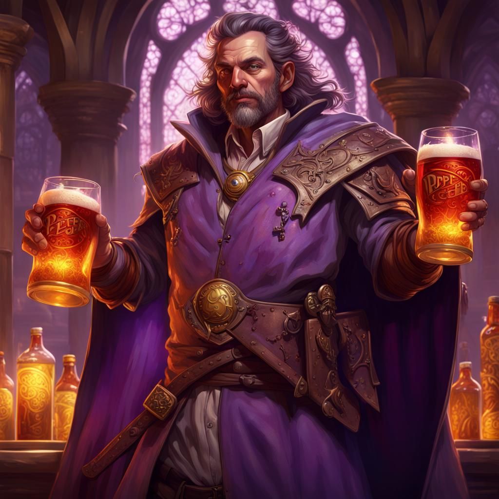 Dark Fantasy Cleric Concept Art in 8K Resolution