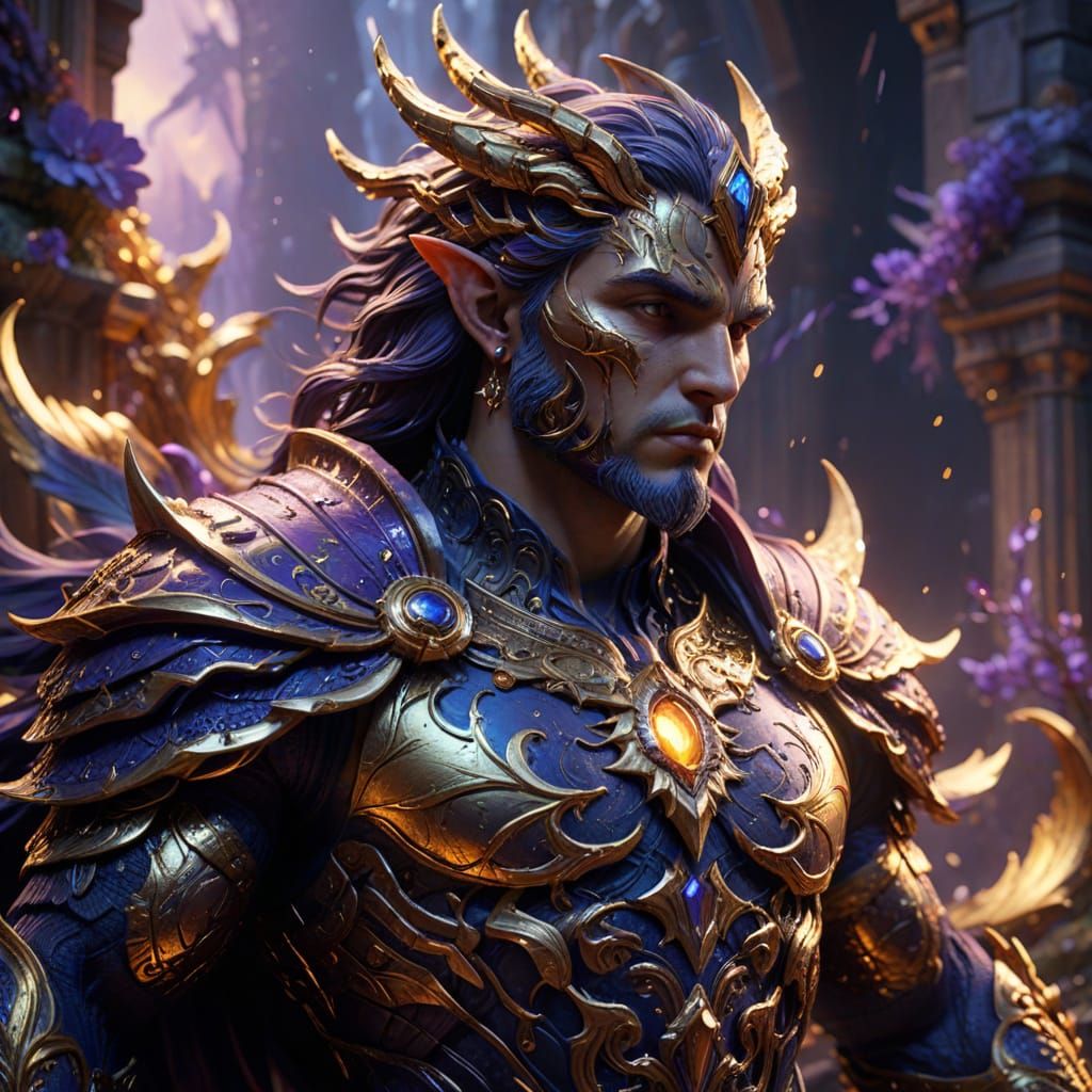 Fantasy Sculpture Unveiled in Majestic Detail