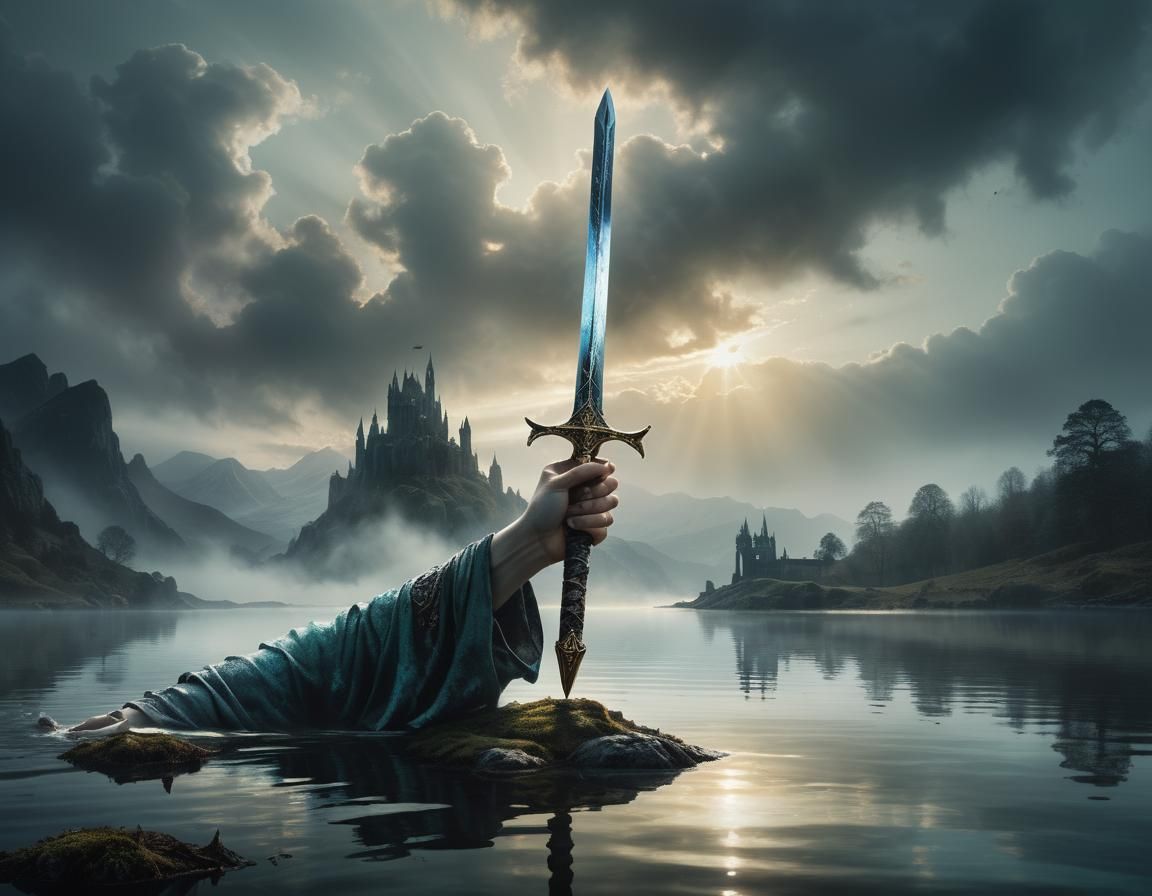 The Mythical Island Of Avalon & The Sword Excalibur