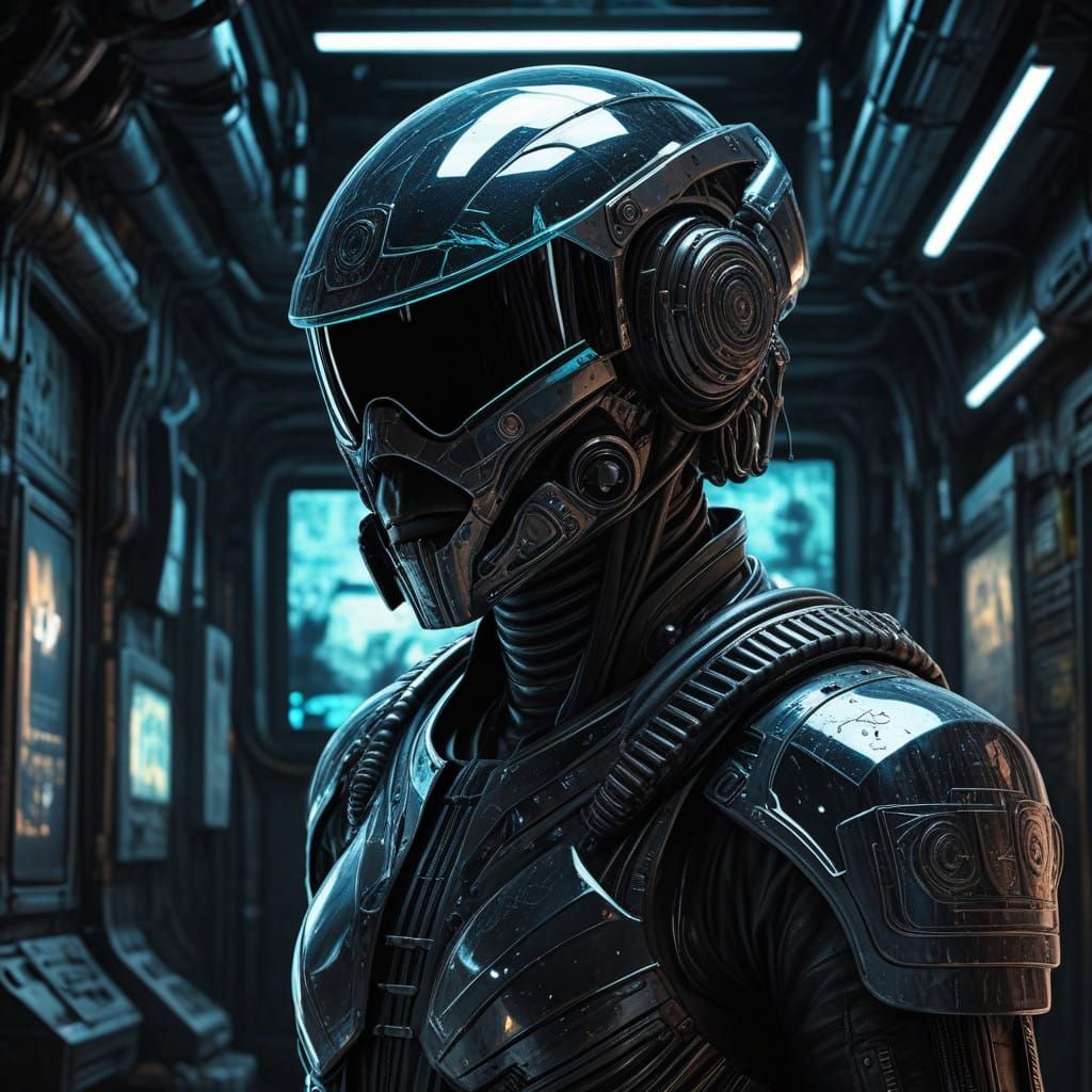 Forgotten Relic of Genghis Khan Granting Power in SpacePunk....