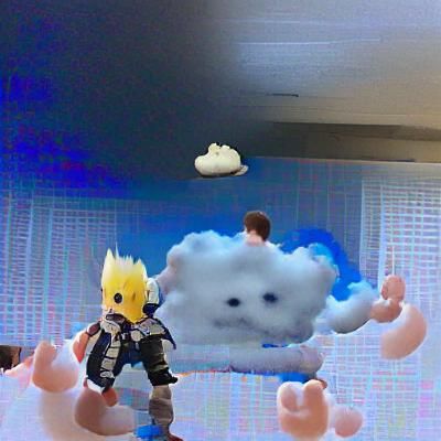 Minimalist Cloudscape: A Study in Isolation