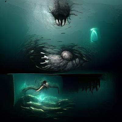 Thalassophobia: Deep Sea Concept Art Horror