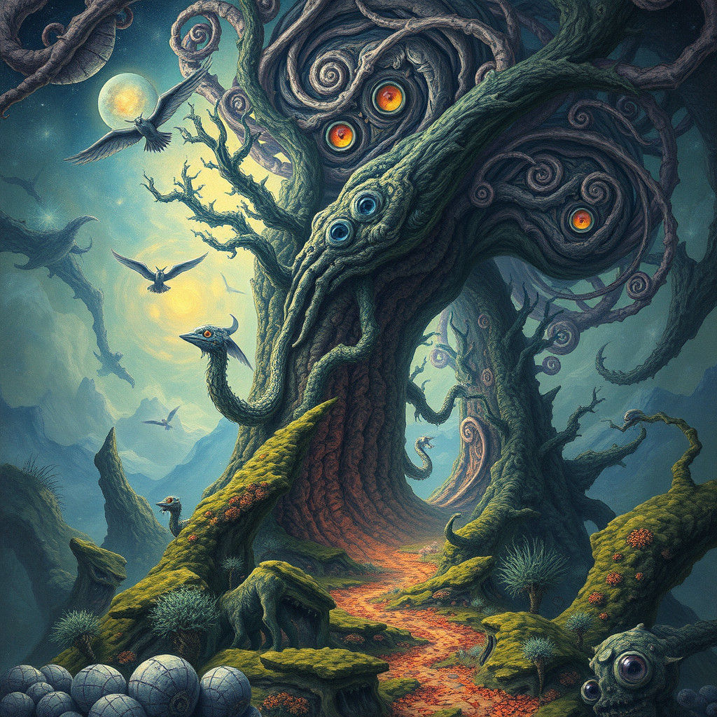 Mystical Realm Art Inspired by Android Jones