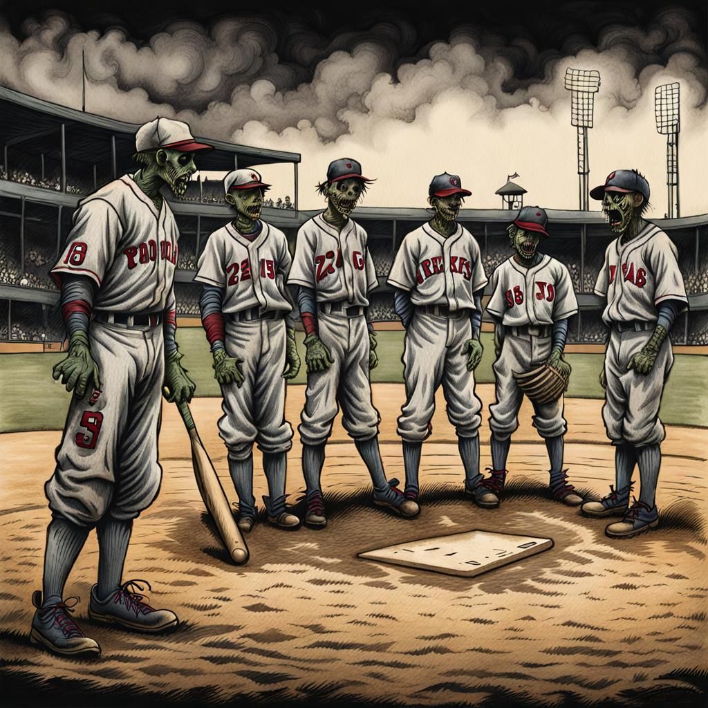 zombie baseball team