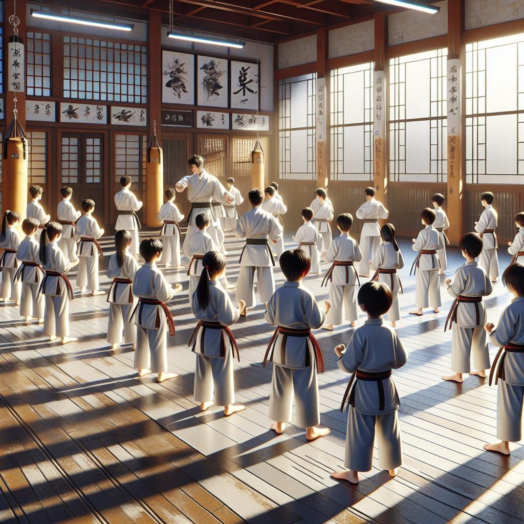 Martial Arts Academy: Anime-Inspired 3D Training