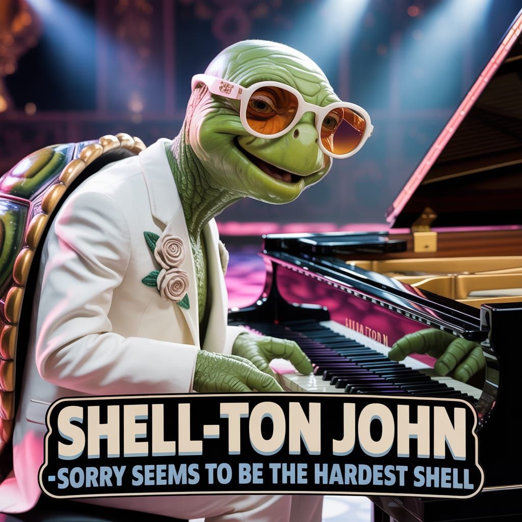 Shell-ton John - Sorry Seems to Be the Hardest Shell