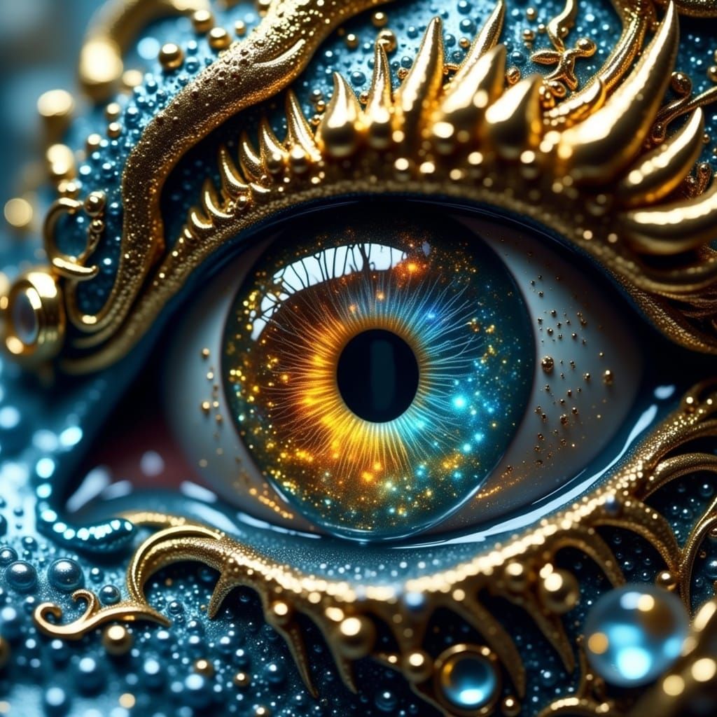 Dragon's Eye Macro with Fire and Ice