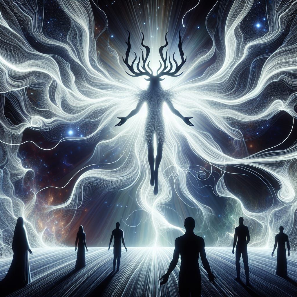 Grand, Ethereal Firbolg Radiates Healing Light