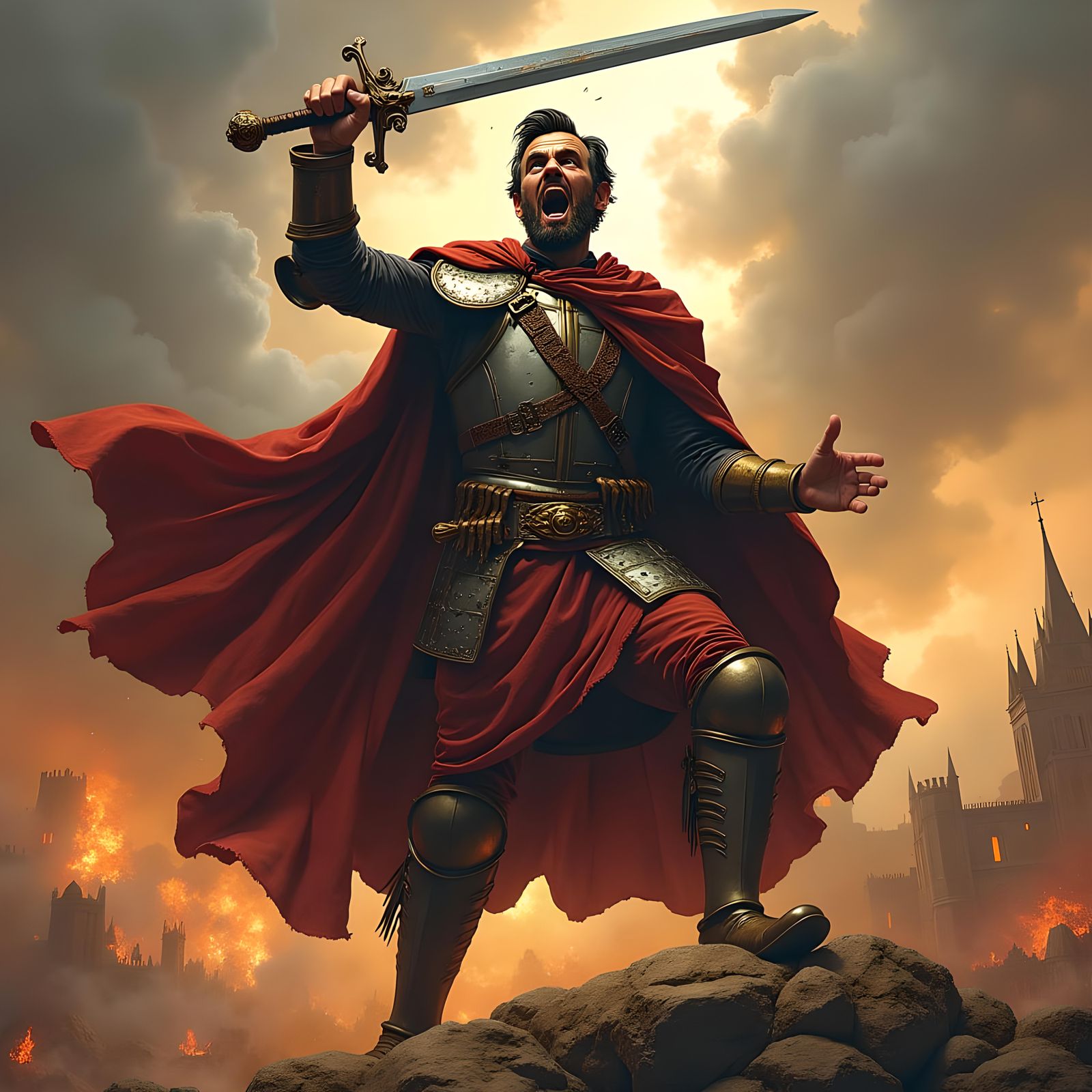 Abraham Lincoln as a Battlefield Warrior