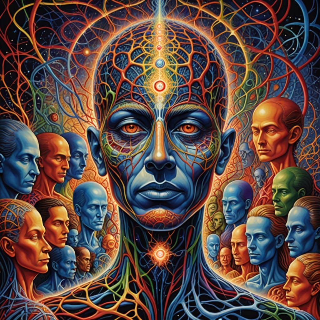 Cosmic Collaboration: Shared Consciousness Network