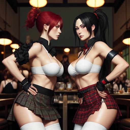 Anime Staredown: Women's Kilt Competition