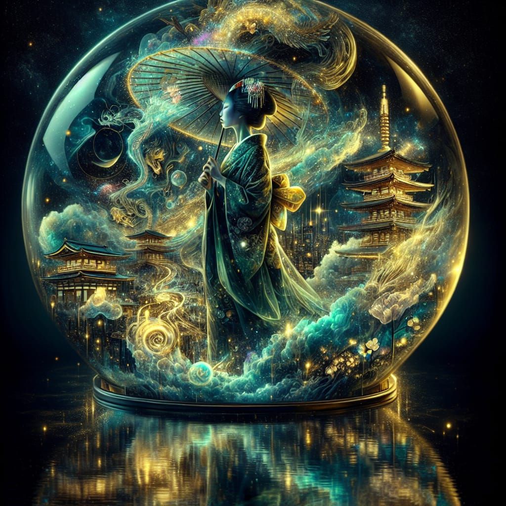 Ghostly Geisha Orb