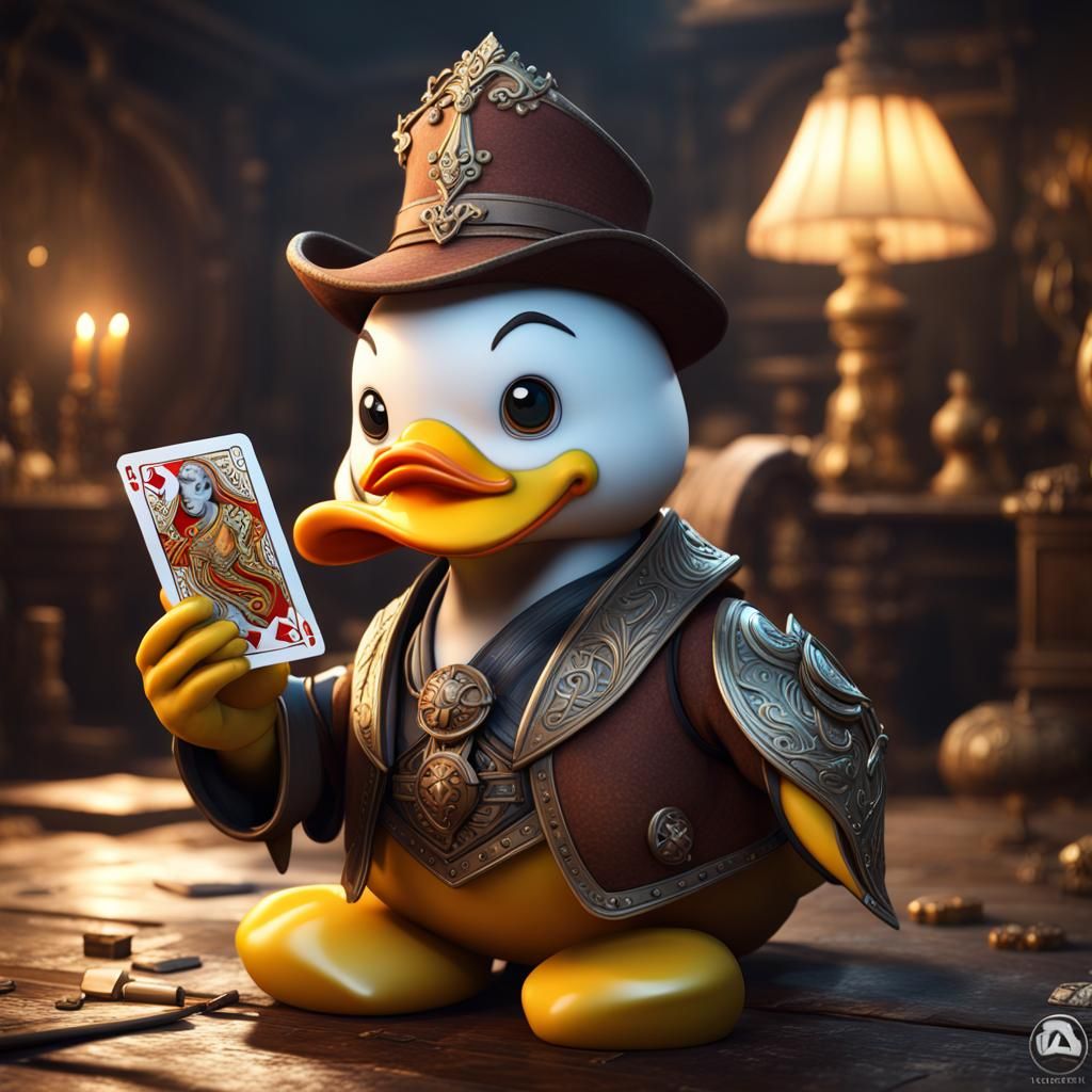 Fantasy Character with Detailed Thematic Background