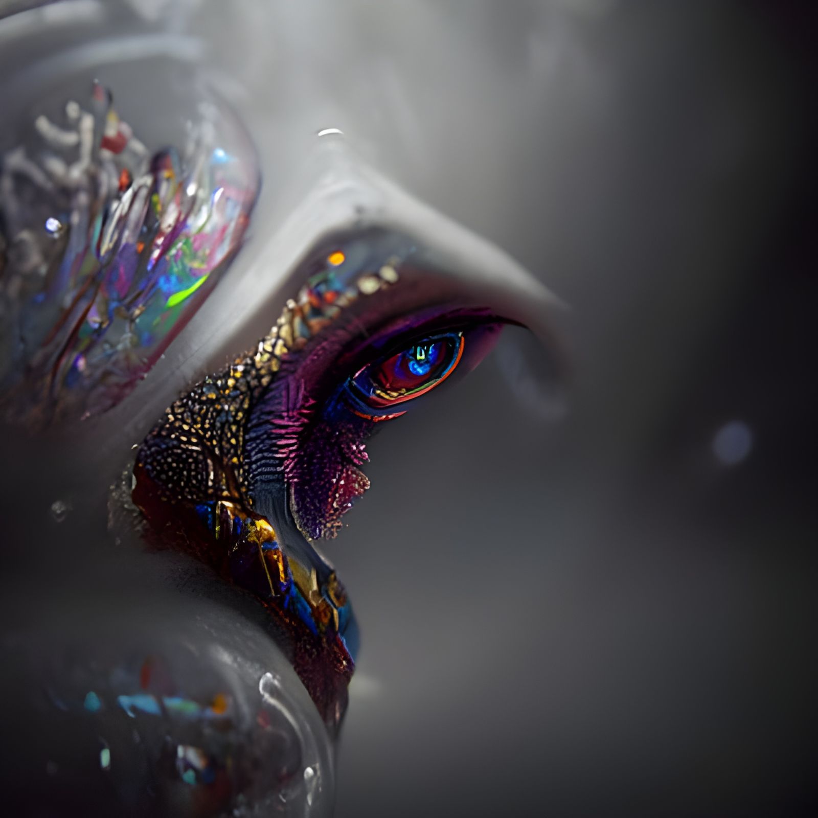 Detailed Holographic Being from Another Dimension