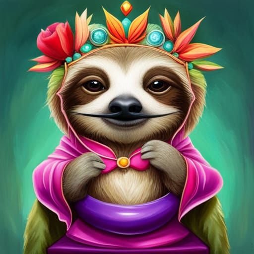 Magical sloth
