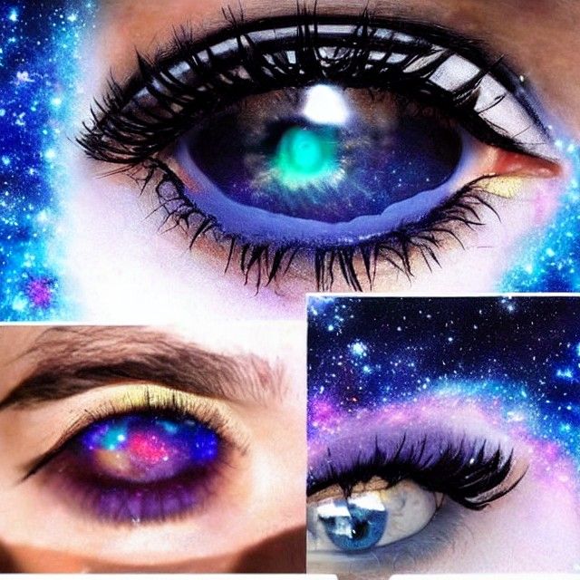 Mesmerizing Galaxy Eyes: A Celestial Vision