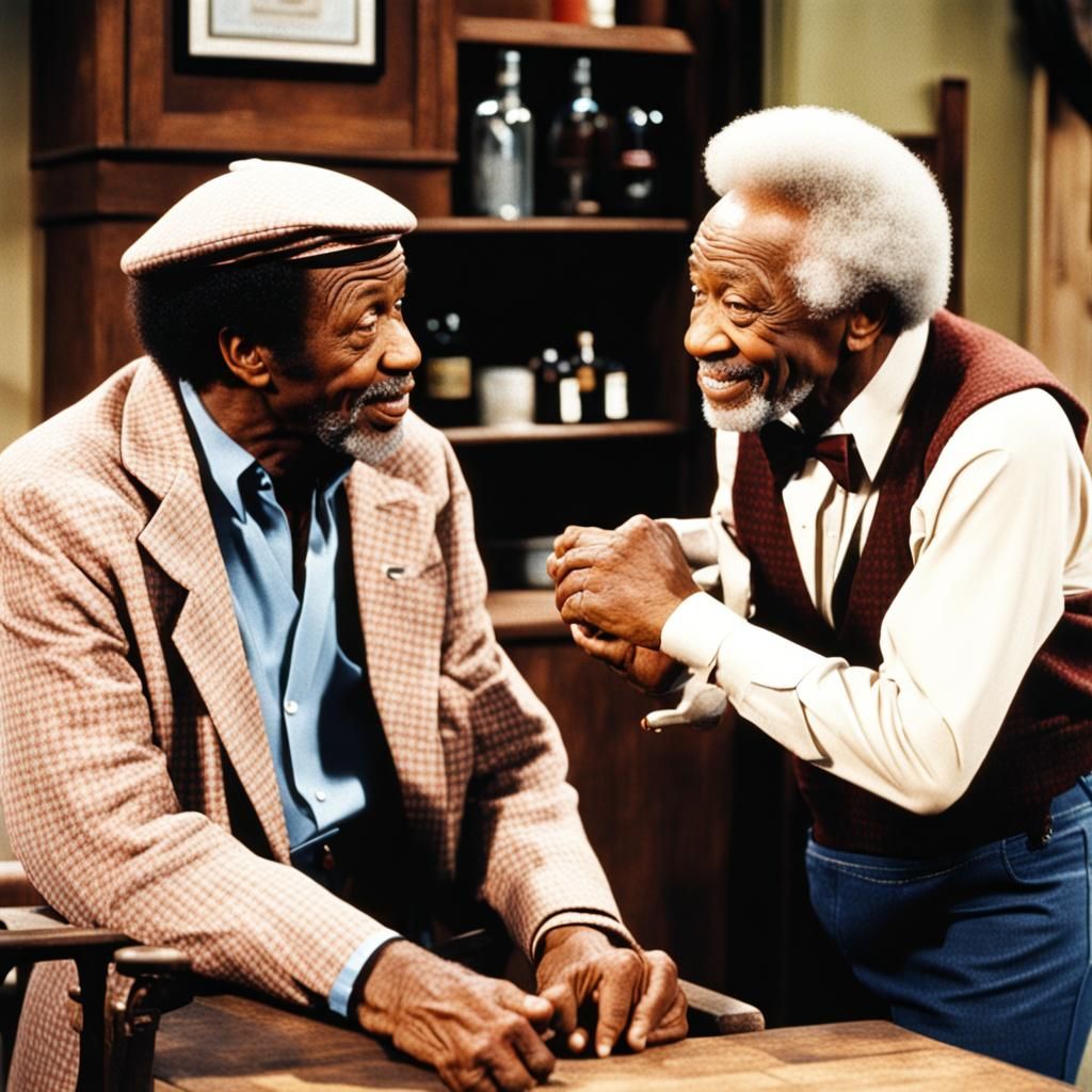 Dr. Johnny Fever Meets Fred Sanford: AI Mashup