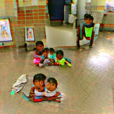 AI Generated Image of Children