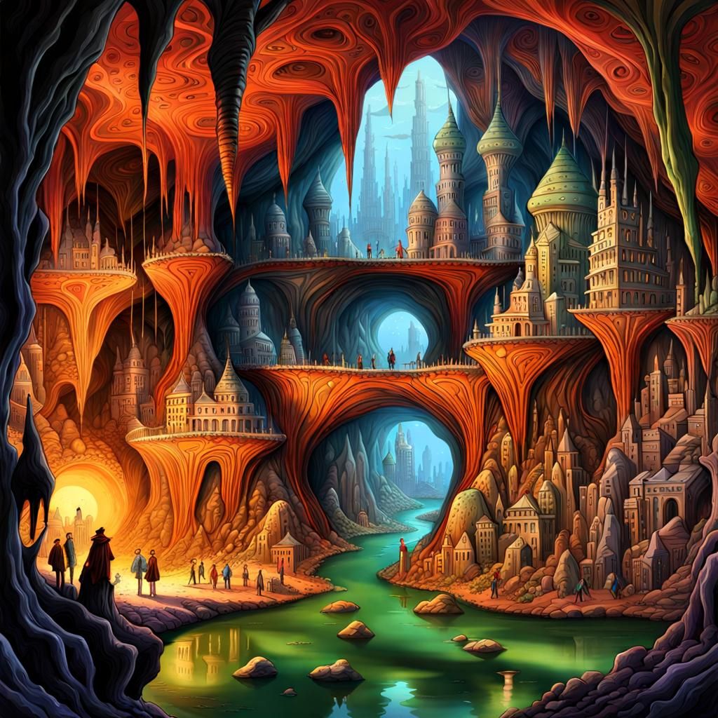 Underground Cave City