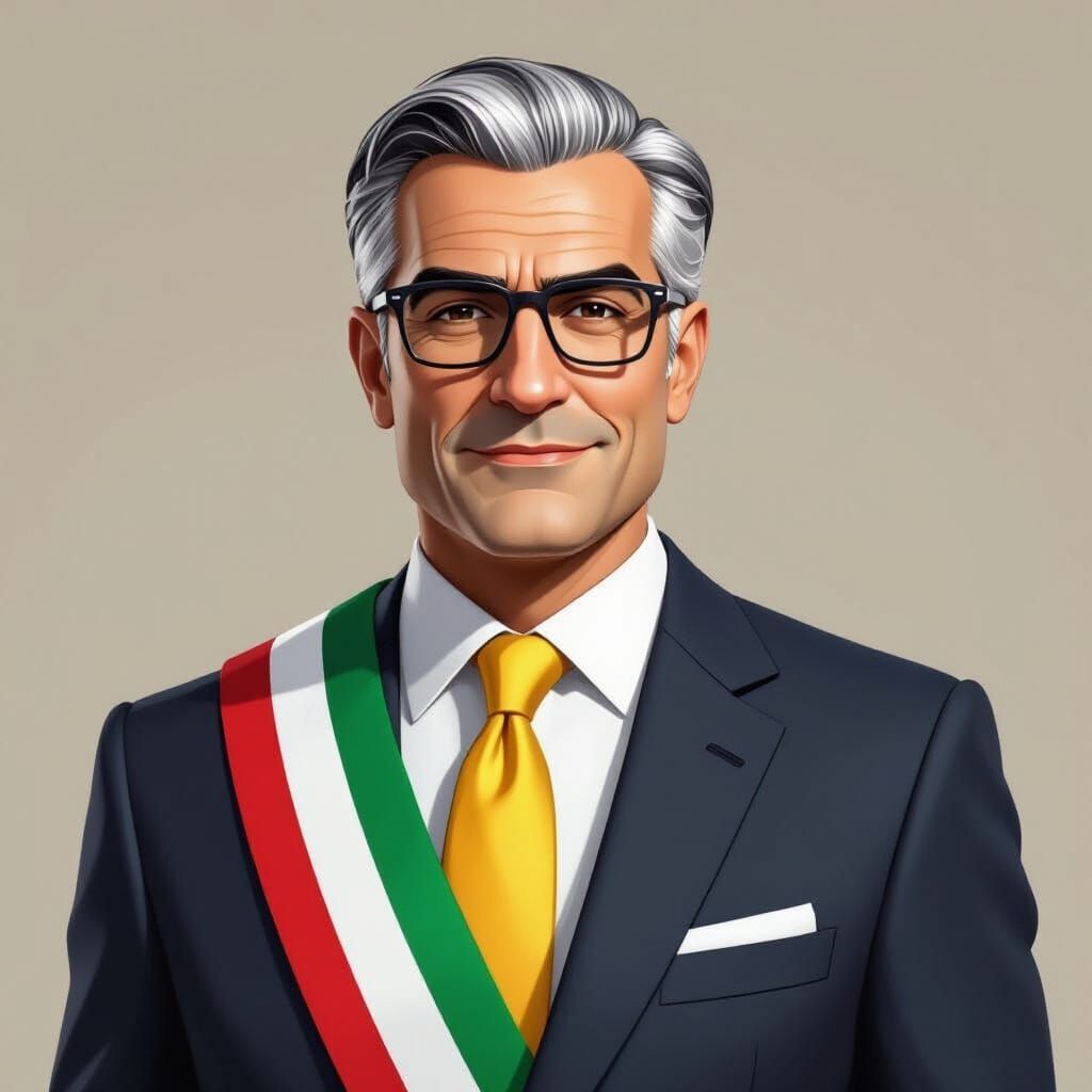 Overweight Italian Politician in GTA V Style